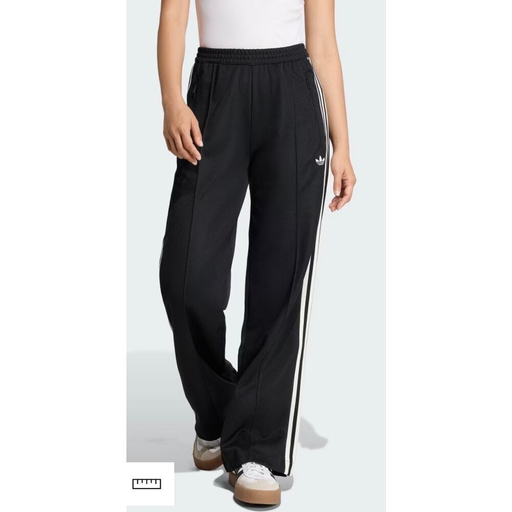 Adidas | Men's XL Classic Track Pant Black with White Stripe